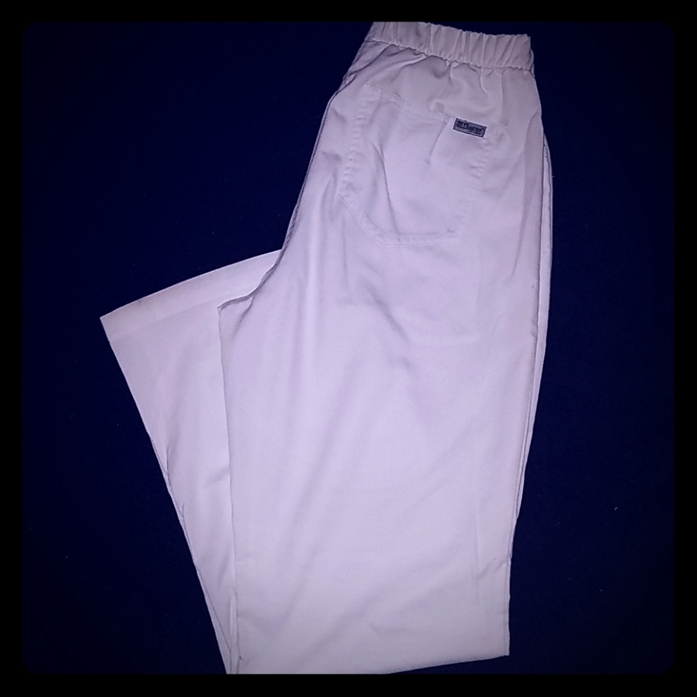Greys Anatomy white scrub pants